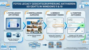 Fotos Legacy Gesichtsgruppierung aktivieren: So geht’s in Windows 11 und 10