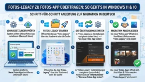 Fotos-Legacy zu Fotos-App übertragen: So geht’s in Windows 11 und 10