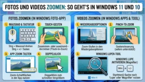 Fotos und Videos zoomen: So geht’s in Windows 11 und 10