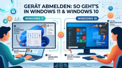 Gerät abmelden: So geht’s in Windows 11 und Windows 10