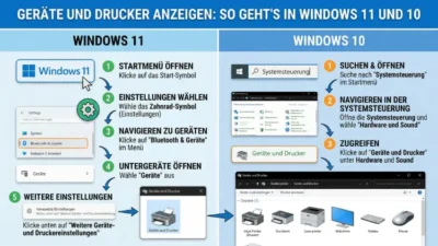Geräte und Drucker anzeigen: So geht’s in Windows 11 und 10