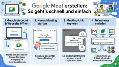 Google Meet erstellen: So geht’s schnell und einfach