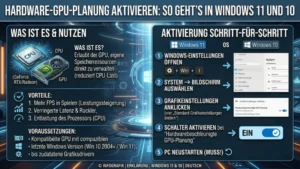 Hardware-GPU-Planung aktivieren: So geht’s in Windows 11 und 10