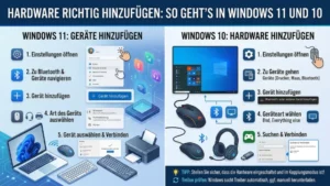Hardware richtig hinzufügen: So geht’s in Windows 11 und 10