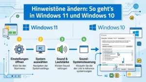 Hinweistöne ändern: So geht’s in Windows 11 und Windows 10