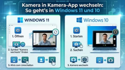 Kamera in Kamera-App wechseln: So geht’s in Windows 11 und 10