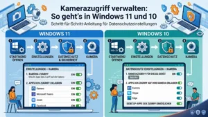 Kamerazugriff verwalten: So geht’s in Windows 11 und 10
