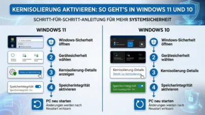Kernisolierung aktivieren: So geht’s in Windows 11 und 10