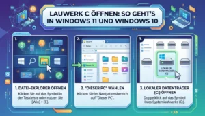 Laufwerk C öffnen: So geht’s in Windows 11 und Windows 10