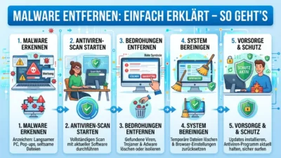 Malware entfernen: Einfach erklärt – so geht’s