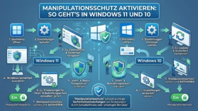 Manipulationsschutz aktivieren: So geht’s in Windows 11 und 10