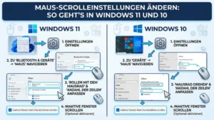 Maus-Scrolleinstellungen ändern: So geht’s in Windows 11 und 10
