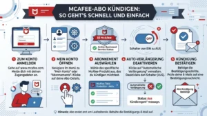 McAfee-Abo kündigen: So geht’s schnell und einfach