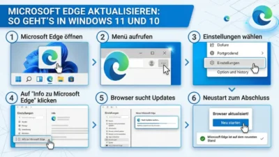 Microsoft Edge aktualisieren: So geht’s in Windows 11 und 10