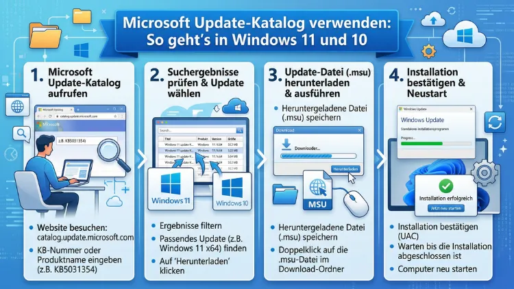 Microsoft Update-Katalog verwenden: So geht’s in Windows 11 und 10