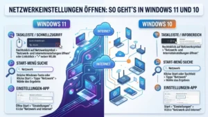 Netzwerkeinstellungen öffnen: So geht’s in Windows 11 und 10