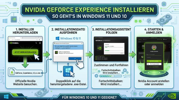 Nvidia GeForce Experience installieren: So geht’s in Windows 11 und 10