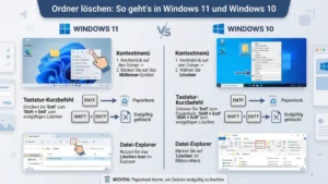 Ordner löschen: So geht’s in Windows 11 und Windows 10