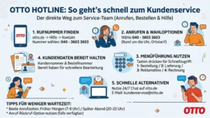 Otto Hotline: So geht’s schnell zum Kundenservice