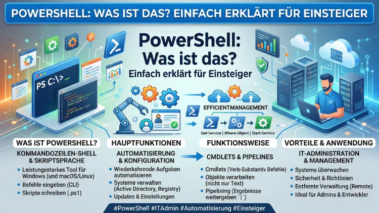 PowerShell: Was ist das? Einfach erklärt für Einsteiger