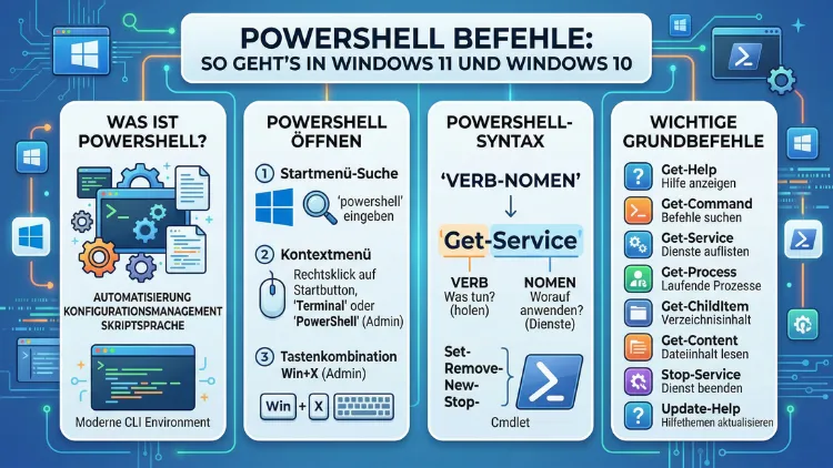 PowerShell Befehle: So geht’s in Windows 11 und Windows 10
