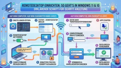 Remotedesktop einrichten: So geht’s in Windows 11 und 10
