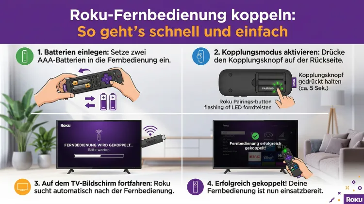 Roku-Fernbedienung koppeln: So geht’s schnell und einfach