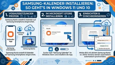 Samsung-Kalender installieren: So geht’s in Windows 11 und 10