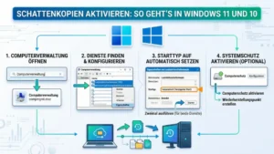 Schattenkopien aktivieren: So geht’s in Windows 11 und 10