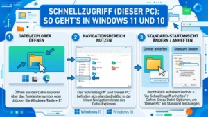 Schnellzugriff (Dieser PC): So geht’s in Windows 11 und 10