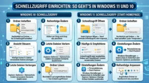 Schnellzugriff einrichten: So geht’s in Windows 11 und 10