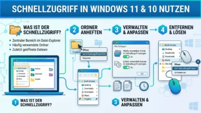 Schnellzugriff verwenden: So geht’s in Windows 11 und 10