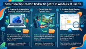 Screenshot Speicherort finden: So geht’s in Windows 11 und 10