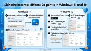 Sicherheitscenter öffnen: So geht’s in Windows 11 und 10