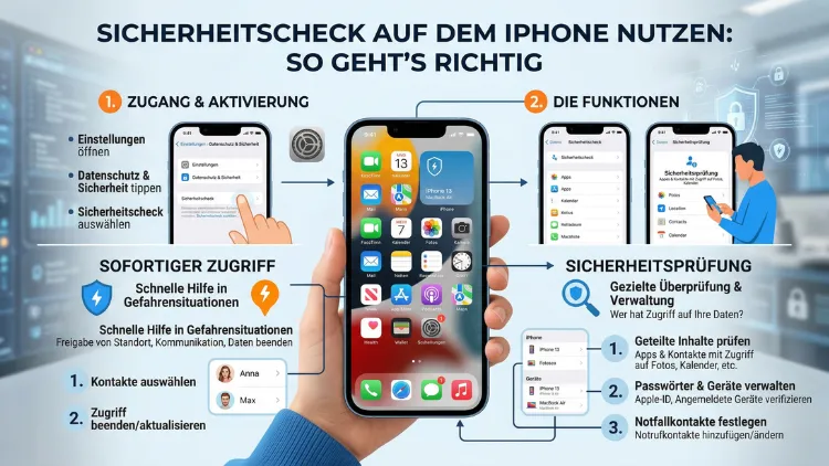 Sicherheitscheck auf dem iPhone nutzen: So geht’s richtig