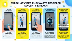Snapchat Video rückwärts abspielen: So geht’s einfach