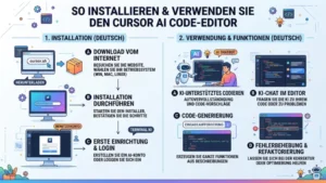 So installieren und verwenden Sie den Cursor AI Code-Editor
