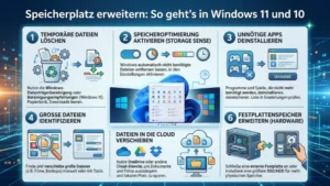 Speicherplatz erweitern: So geht’s in Windows 11 und 10