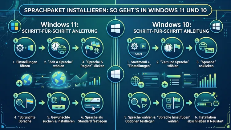 Sprachpaket installieren: So geht’s in Windows 11 und 10