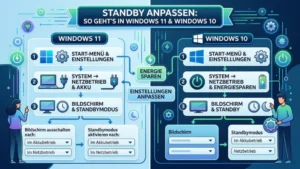 Standby anpassen: So geht’s in Windows 11 und Windows 10