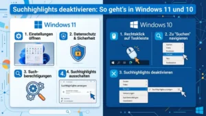 Suchhighlights deaktivieren: So geht’s in Windows 11 und 10