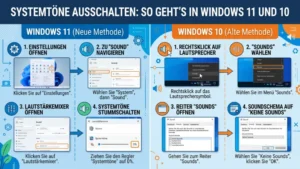 Systemtöne ausschalten: So geht’s in Windows 11 und 10