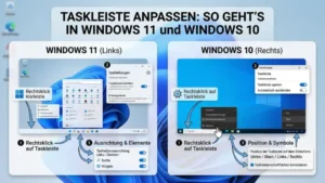 Taskleiste anpassen: So geht’s in Windows 11 und Windows 10