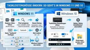 Taskleistengröße ändern: So geht’s in Windows 11 und 10