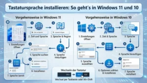Tastatursprache installieren: So geht’s in Windows 11 und 10