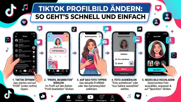 TikTok Profilbild ändern: So geht’s schnell und einfach