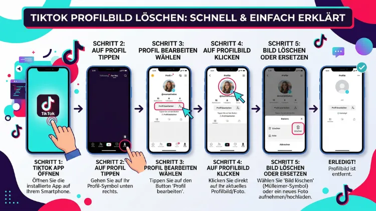 TikTok Profilbild löschen: So geht’s schnell und einfach