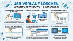 USB-Verlauf löschen: So geht’s in Windows 11 und Windows 10
