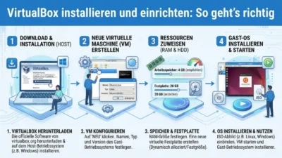 VirtualBox installieren und einrichten: So geht’s richtig