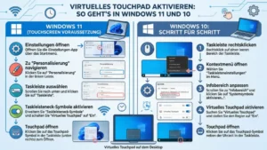 Virtuelles Touchpad aktivieren: So geht’s in Windows 11 und 10